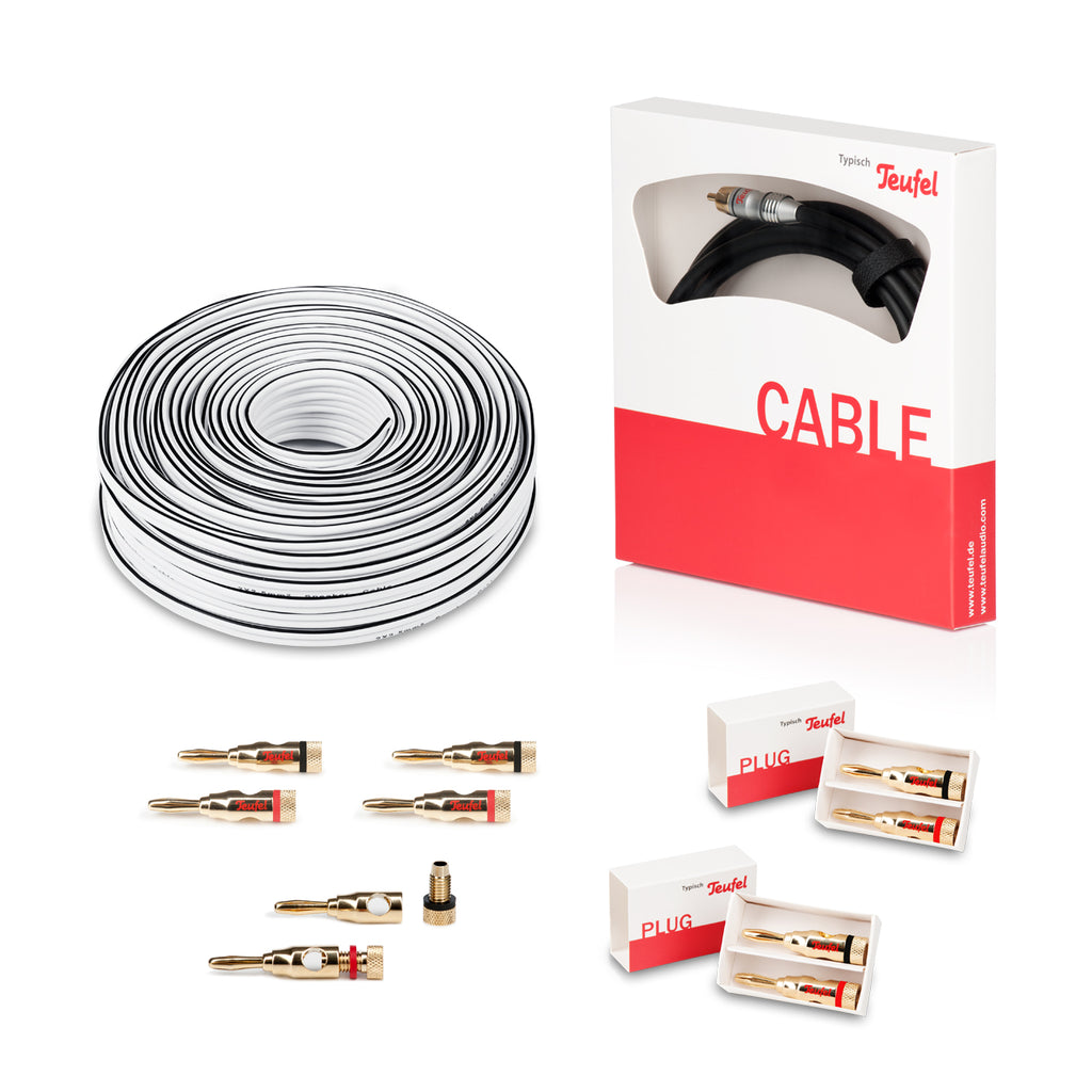 5.1 Heimkino Kabel-Set 30m² "Advantage" C3535S