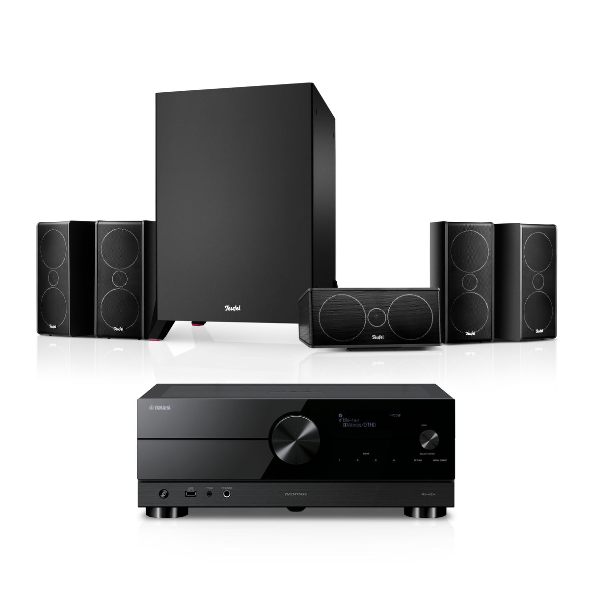 CONSONO 35 + Yamaha RX-A2A "5.1-Set"