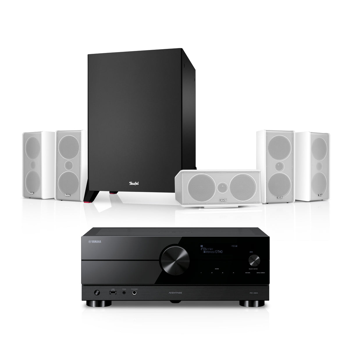 CONSONO 35 + Yamaha RX-A2A "5.1-Set"