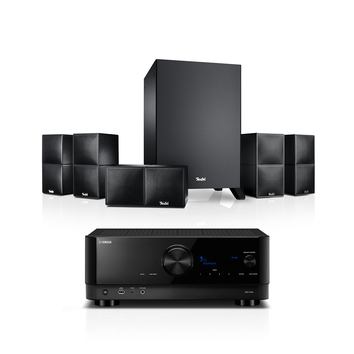 CUBYCON + Yamaha RX-V4A "5.1-Set"