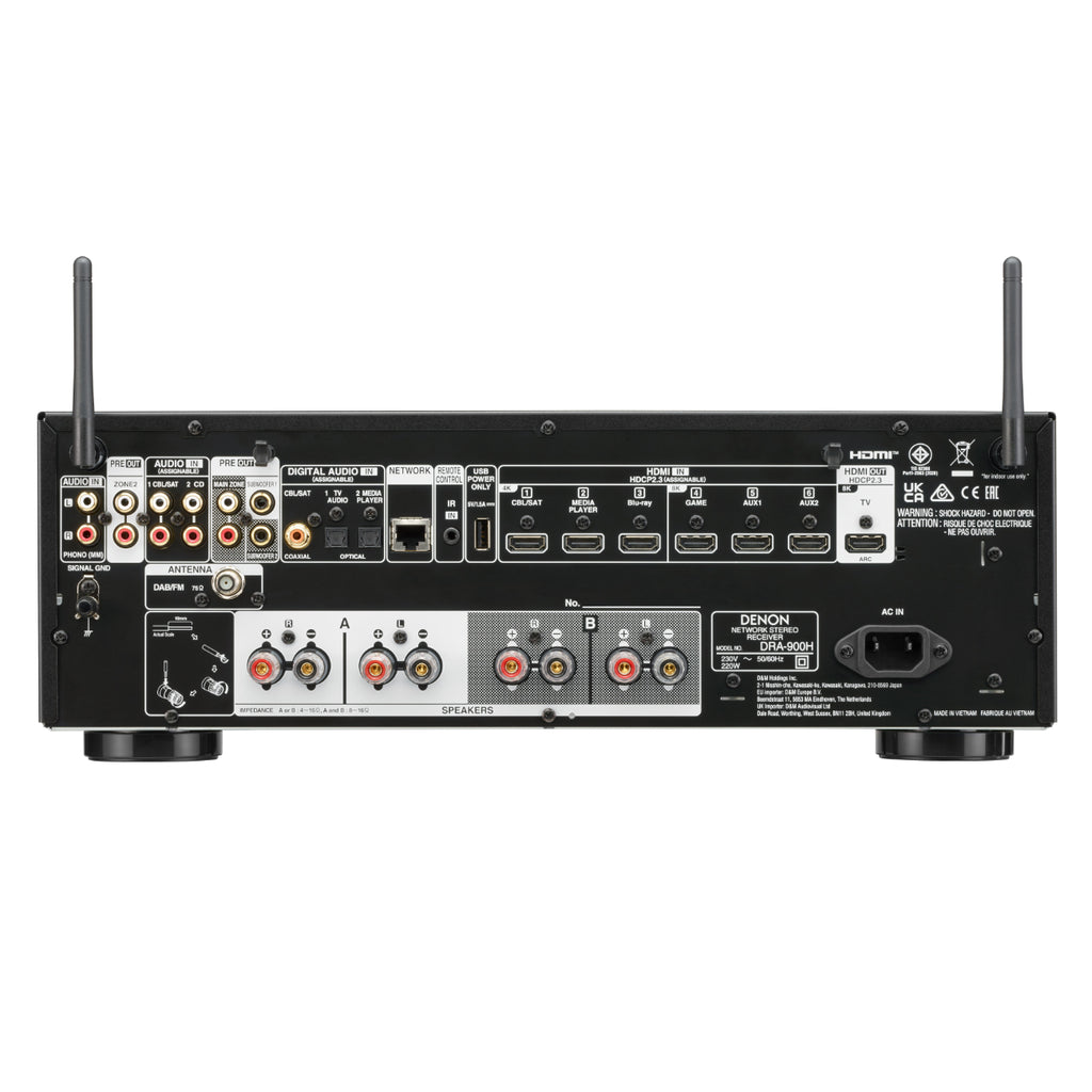 DEFINION 3 + DENON DRA-900H + DUAL DT 500
