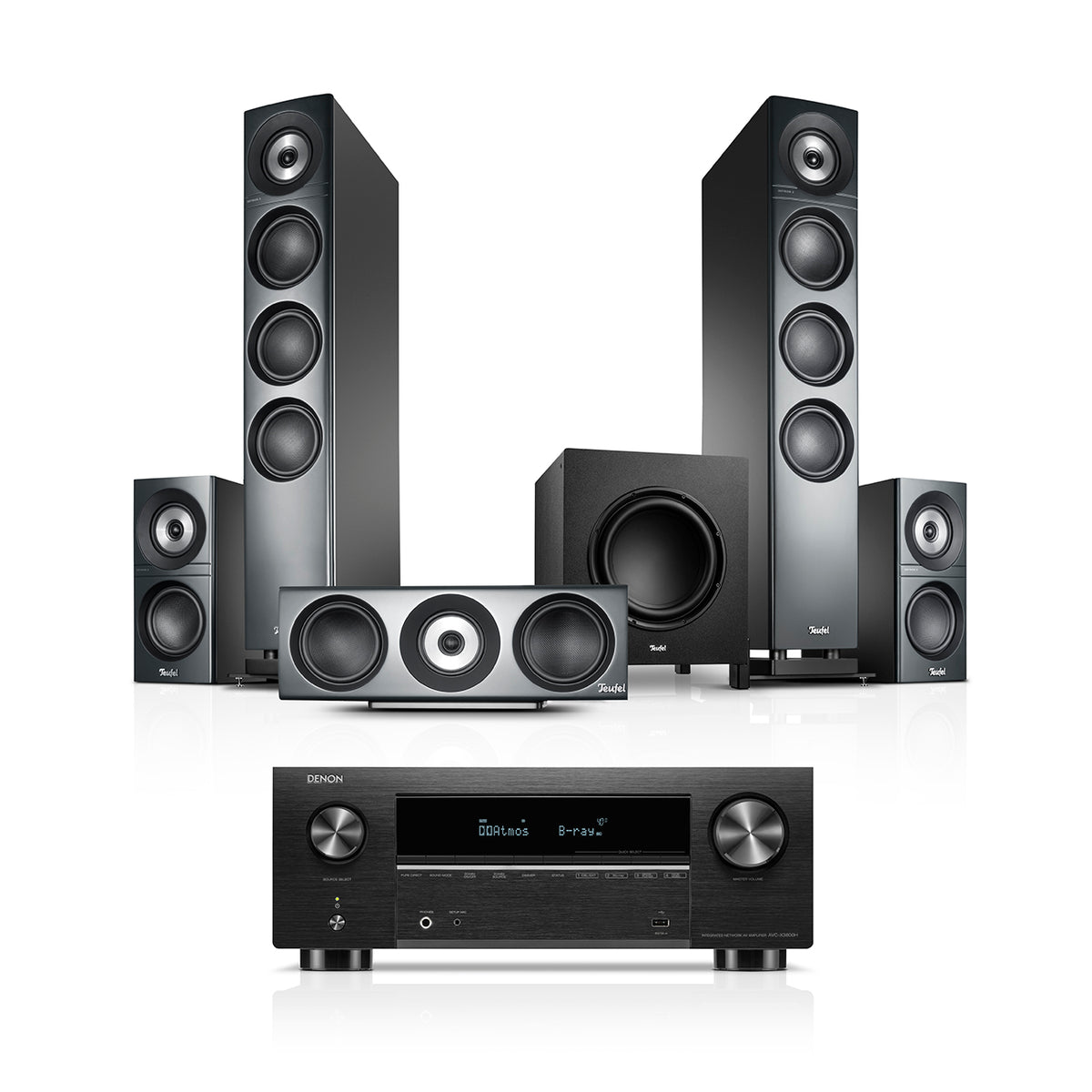 DEFINION 3 Surround + Denon X3800H "5.1-Set"