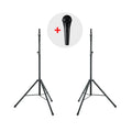 K&M Boxenstativ 21476 (Paar) + Shure PGA58
