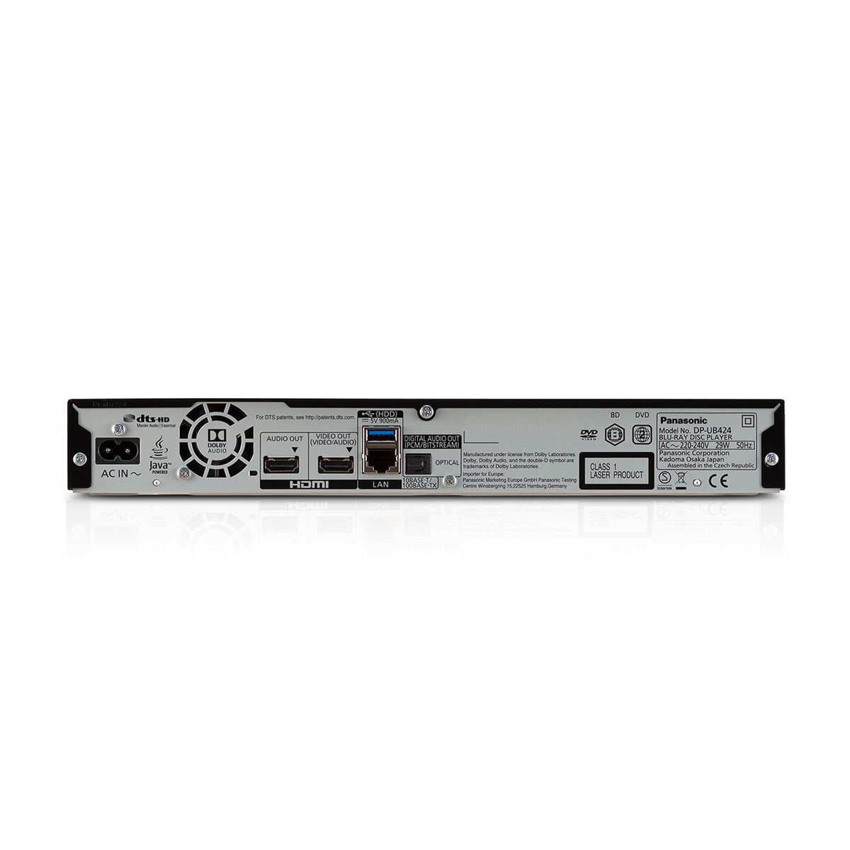 Panasonic Blu-ray Player DP-UB424AGK