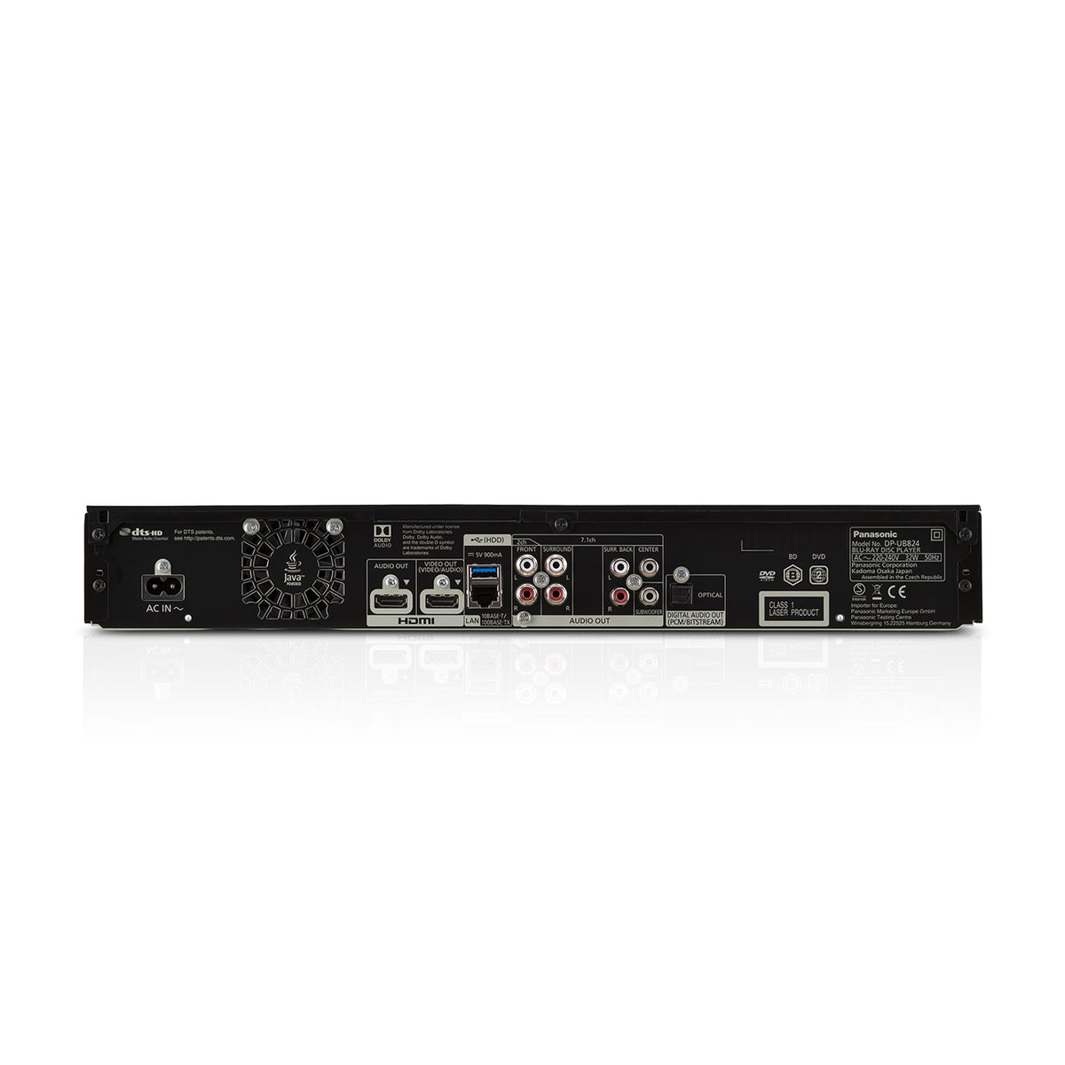 Panasonic Blu-ray Player DP-UB824AGK