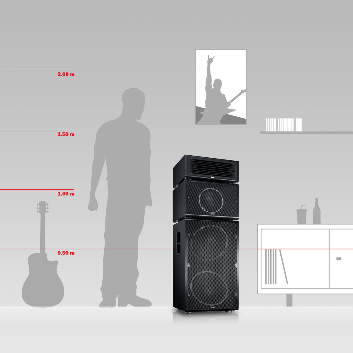POWER HIFI Stereo-Set