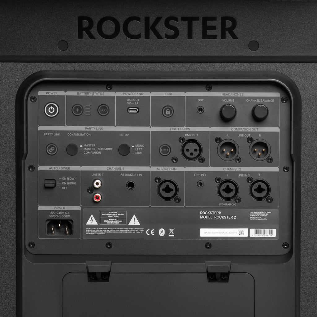ROCKSTER 2 + Shure PGA58