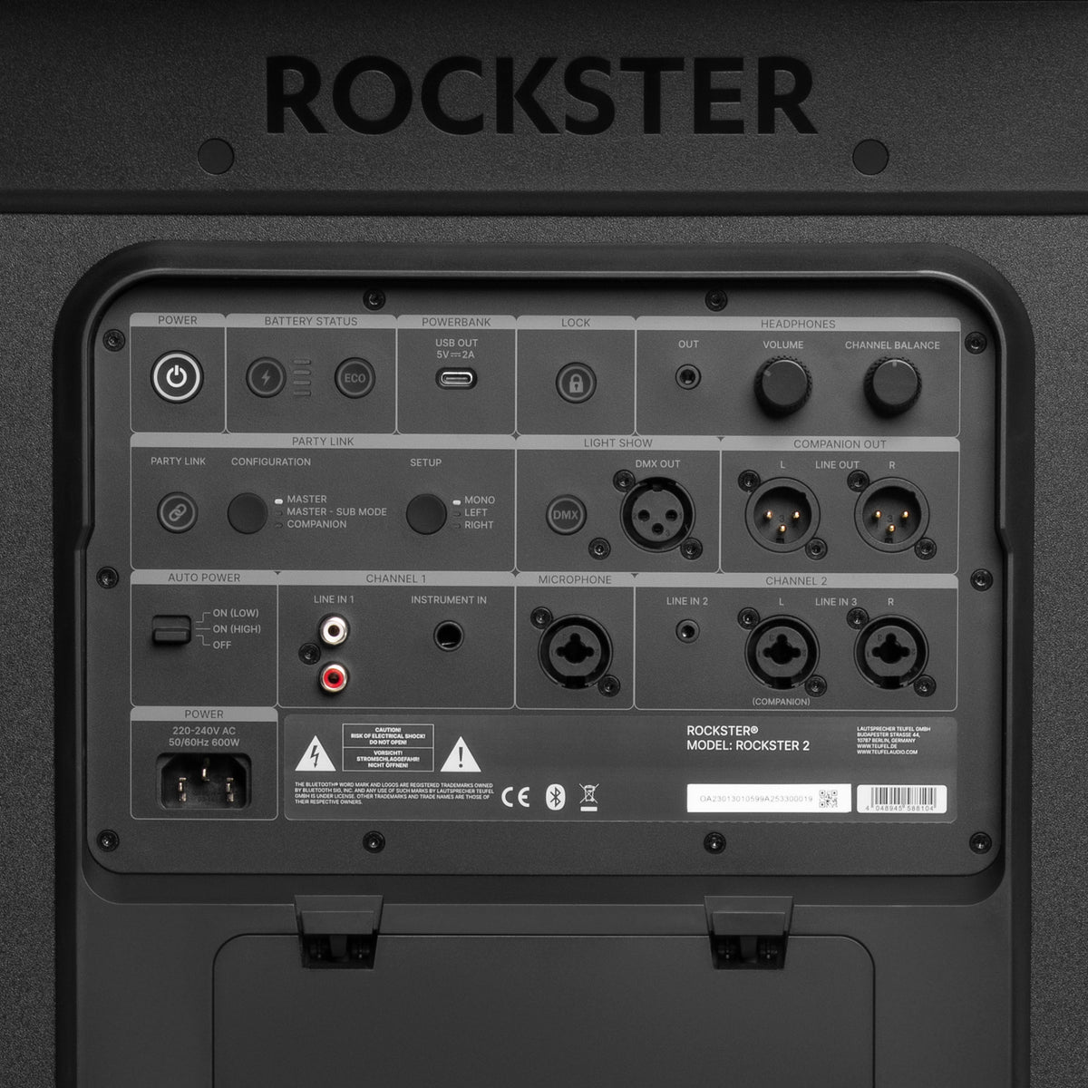 ROCKSTER 2 + Shure PGA58