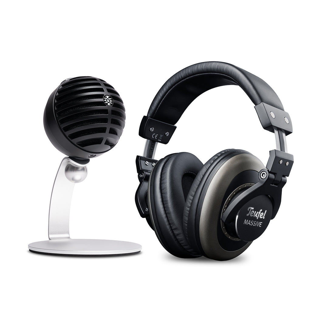 Teufel MASSIVE + Shure MV5C