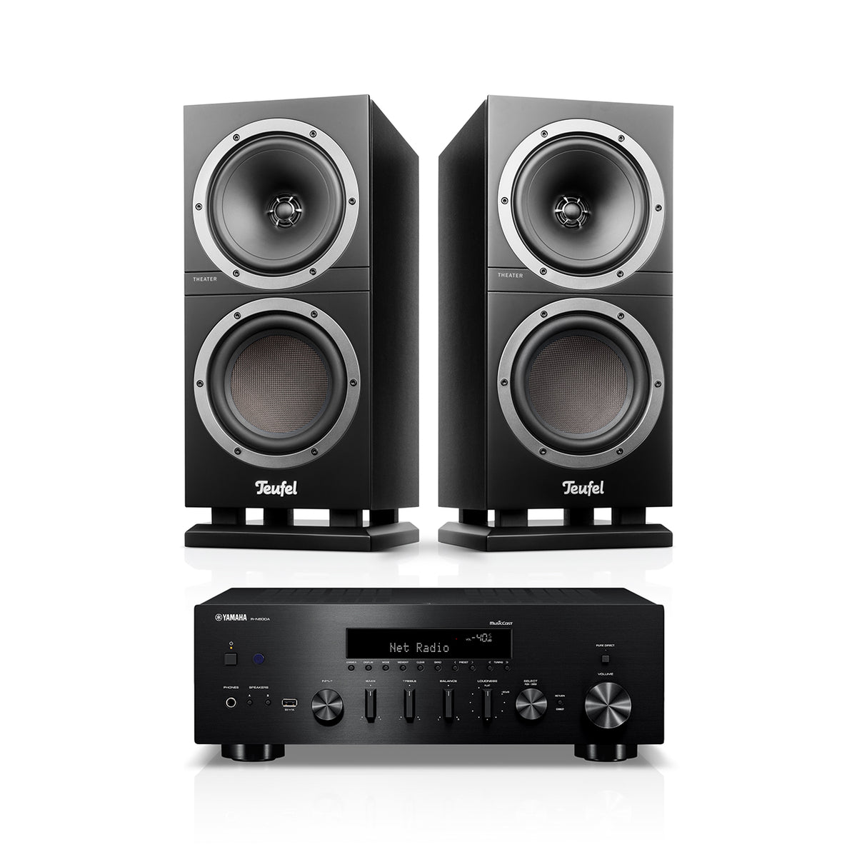 THEATER 500S + Yamaha R-N600A
