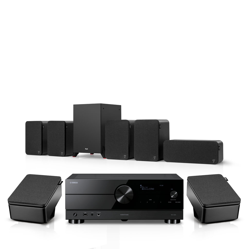 ULTIMA 20 Surround + Yamaha RX-A2A für Dolby Atmos"5.1.2"
