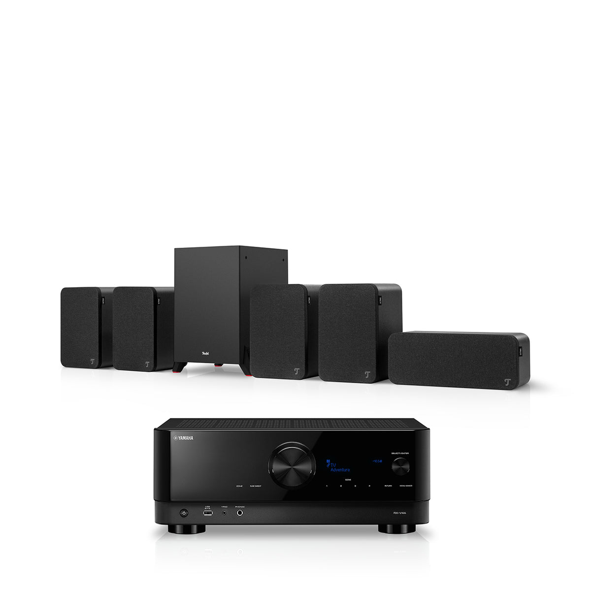 ULTIMA 20 Surround + Yamaha RX-V4A "5.1-Set"