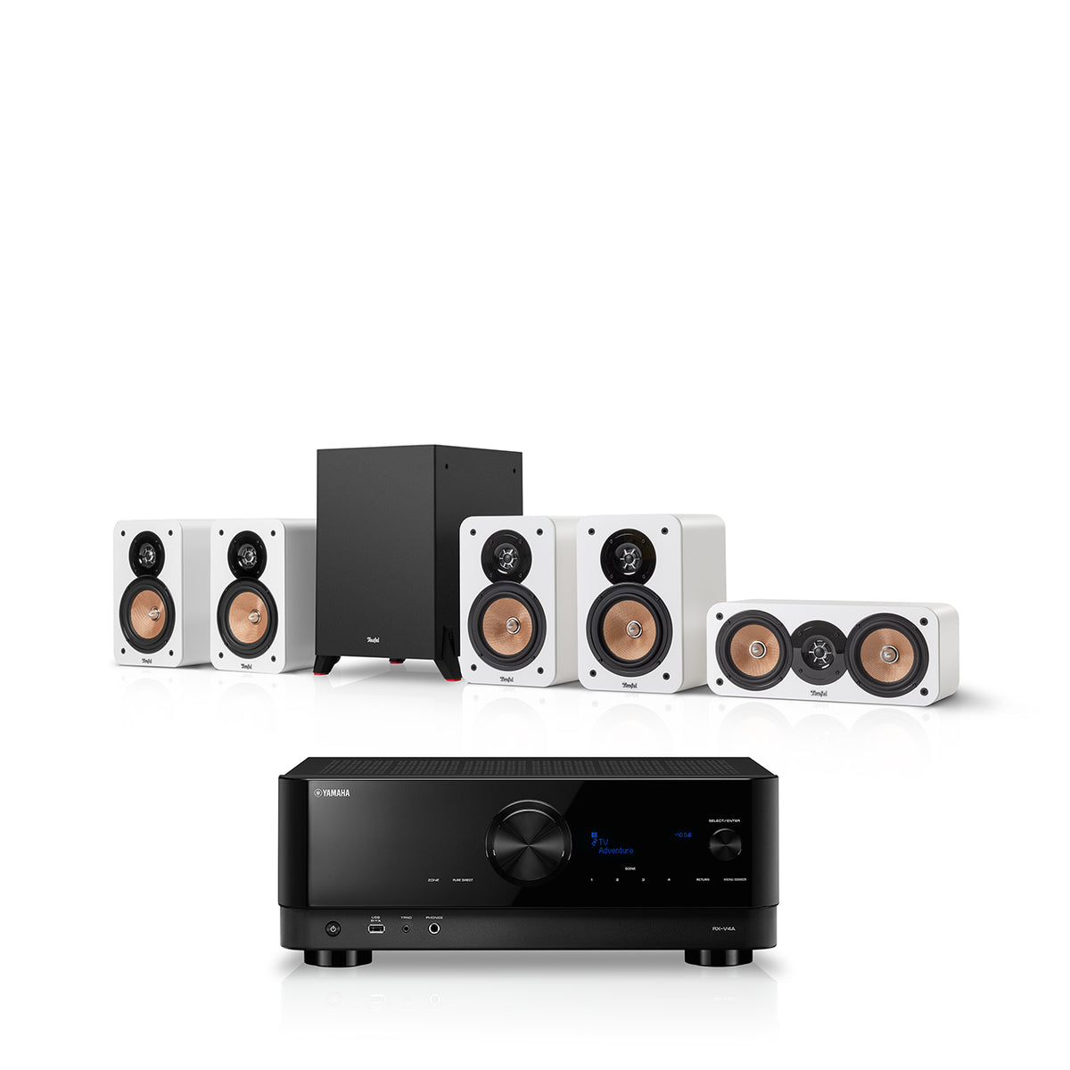 ULTIMA 20 Surround + Yamaha RX-V4A "5.1-Set"