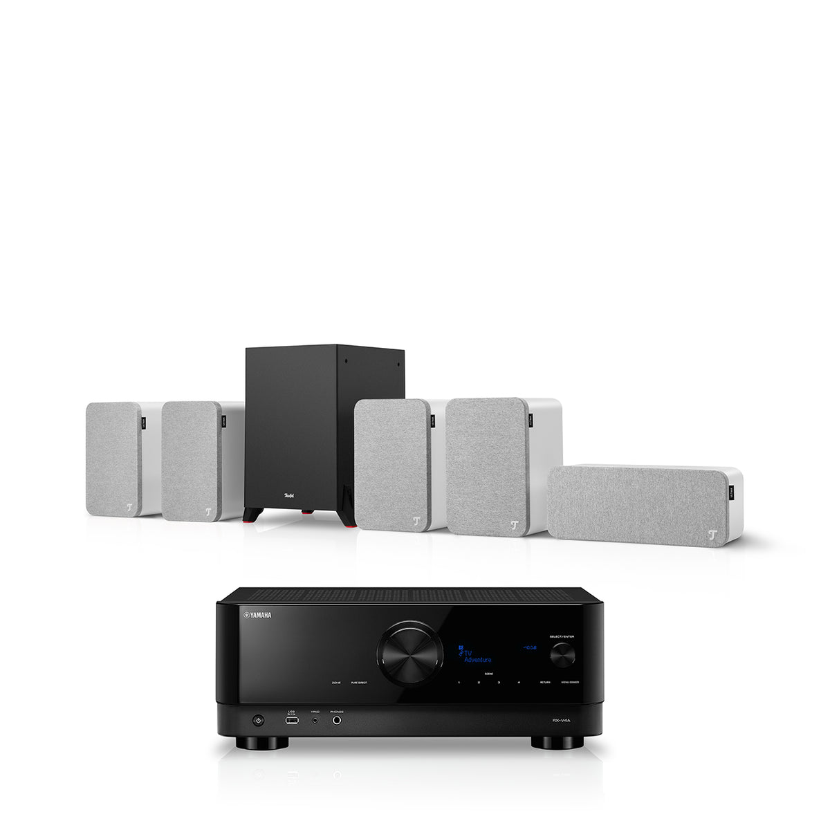 ULTIMA 20 Surround + Yamaha RX-V4A "5.1-Set"