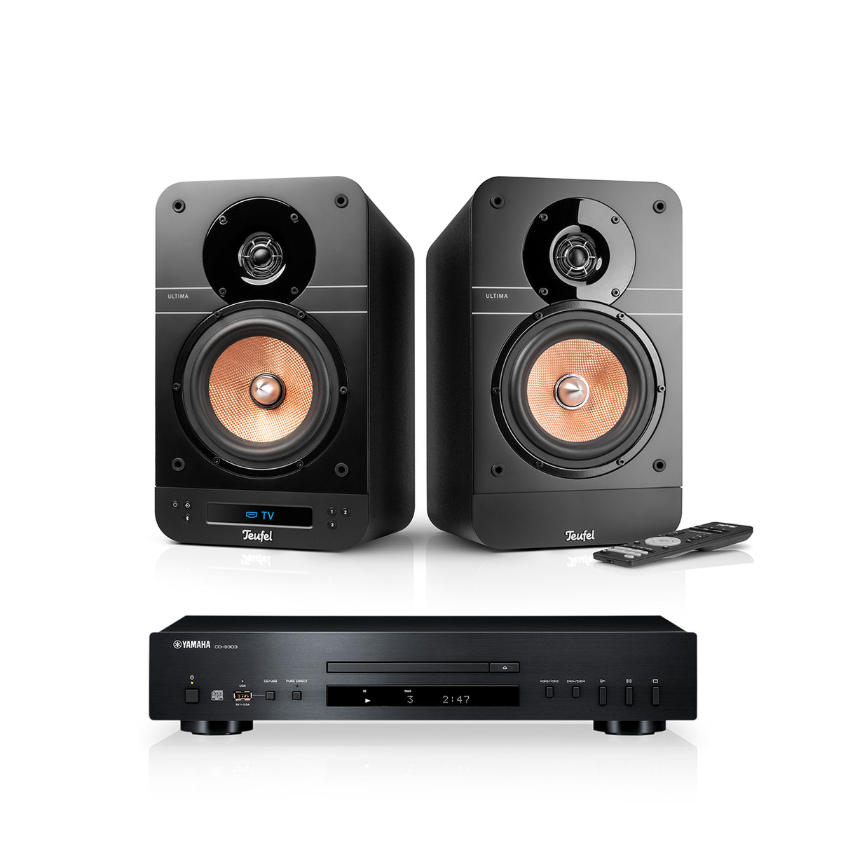 ULTIMA 25 AKTIV + Yamaha CD-S303