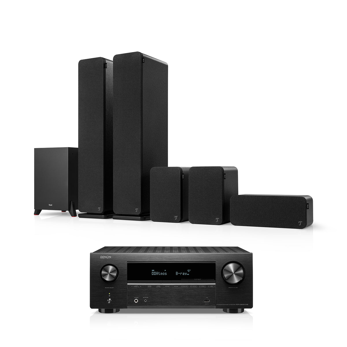 ULTIMA 40 Surround + DENON X2800H DAB "5.1-Set"