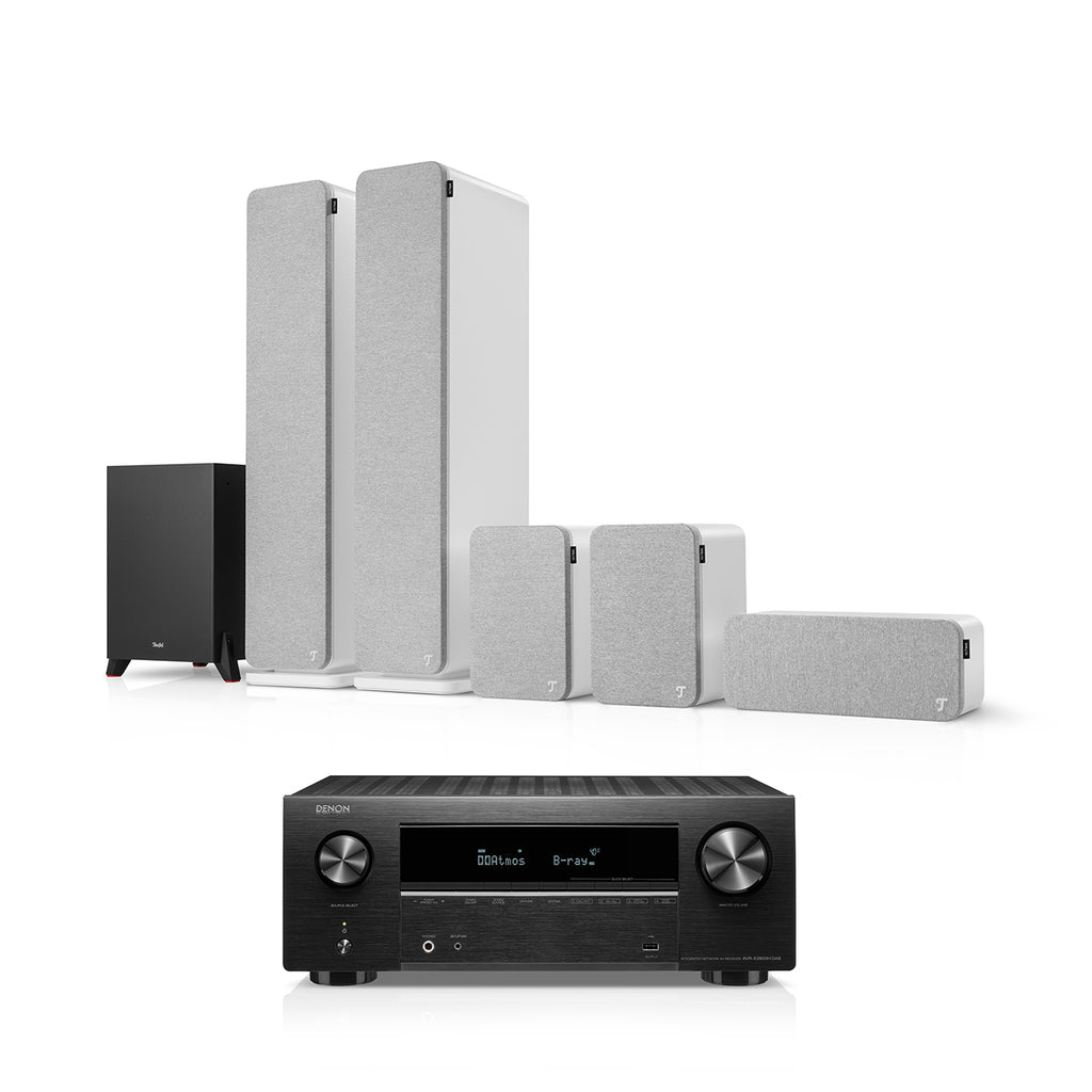 ULTIMA 40 Surround + DENON X2800H DAB "5.1-Set"
