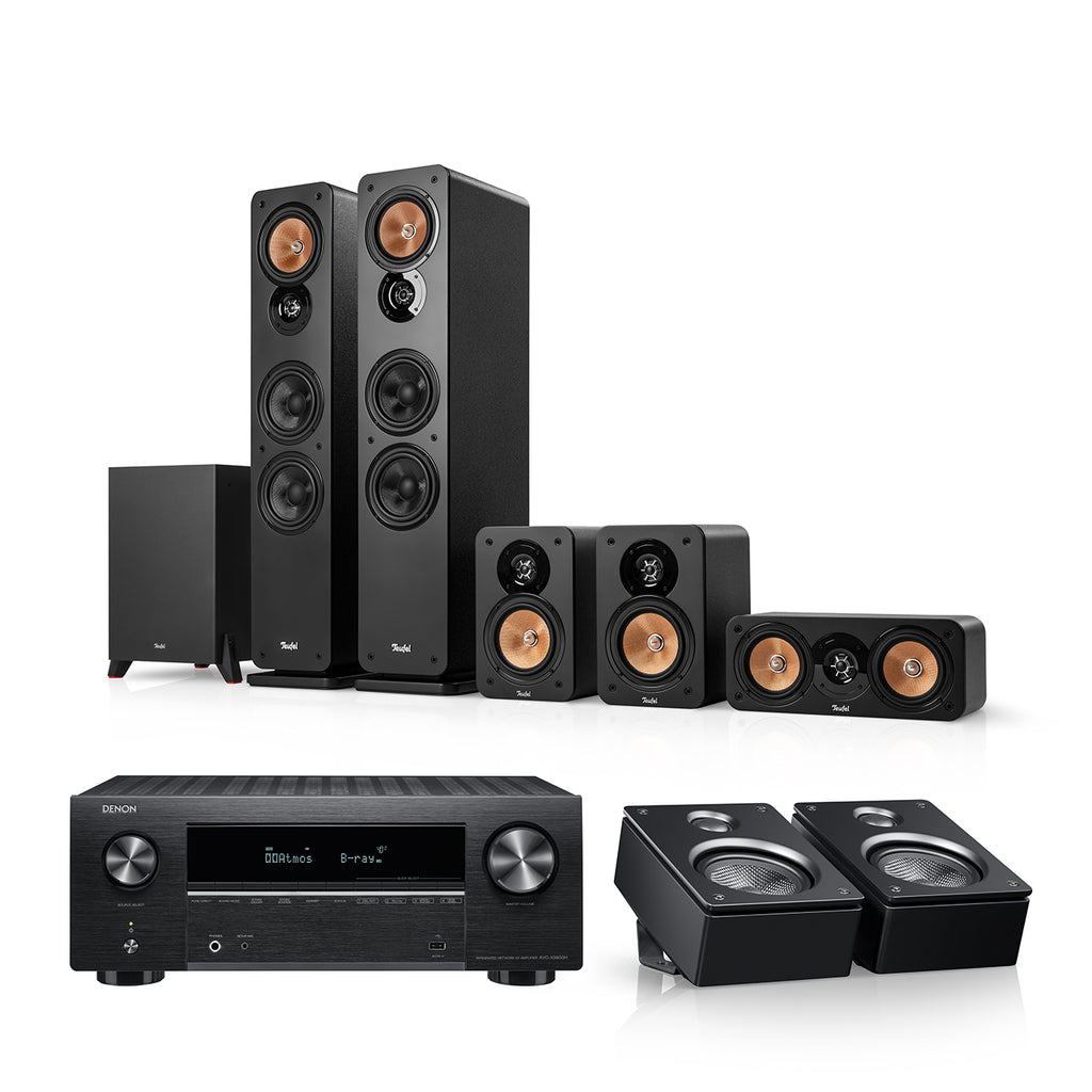 ULTIMA 40 Surround + DENON X3800H für Dolby Atmos