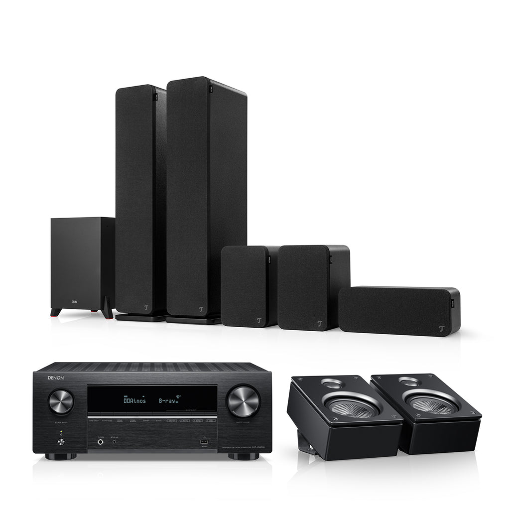 ULTIMA 40 Surround + DENON X3800H für Dolby Atmos