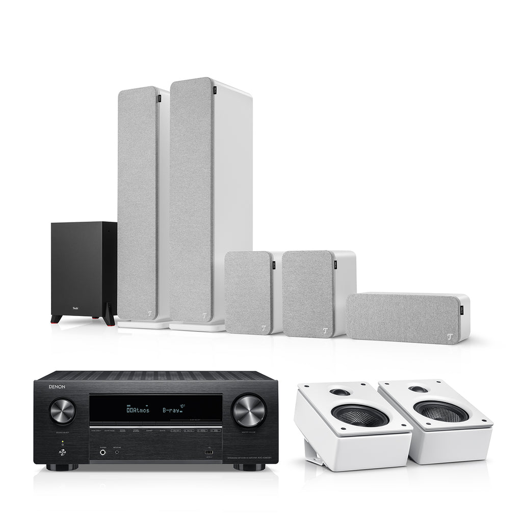 ULTIMA 40 Surround + DENON X3800H für Dolby Atmos