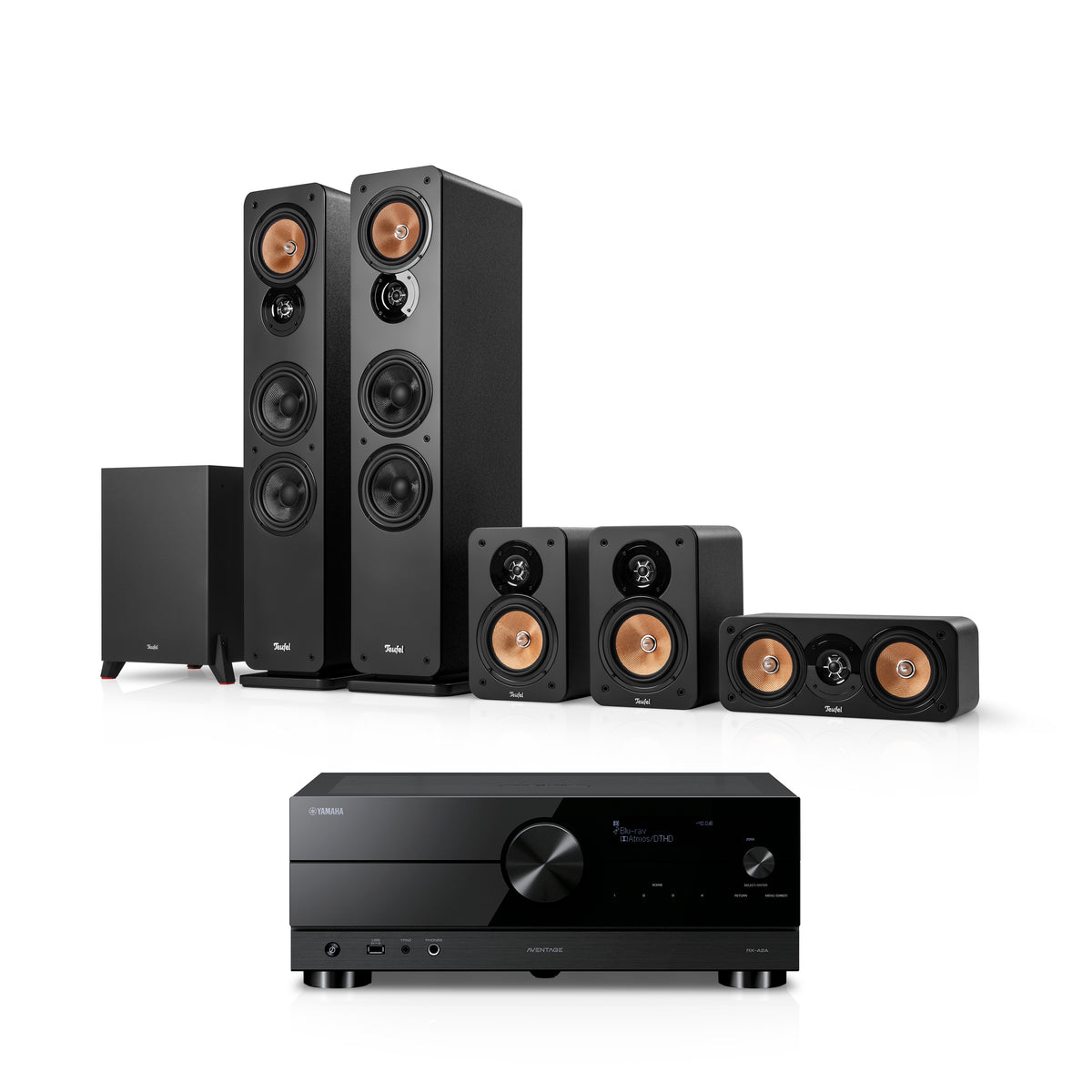 ULTIMA 40 Surround + Yamaha RX-A2A "5.1-Set"