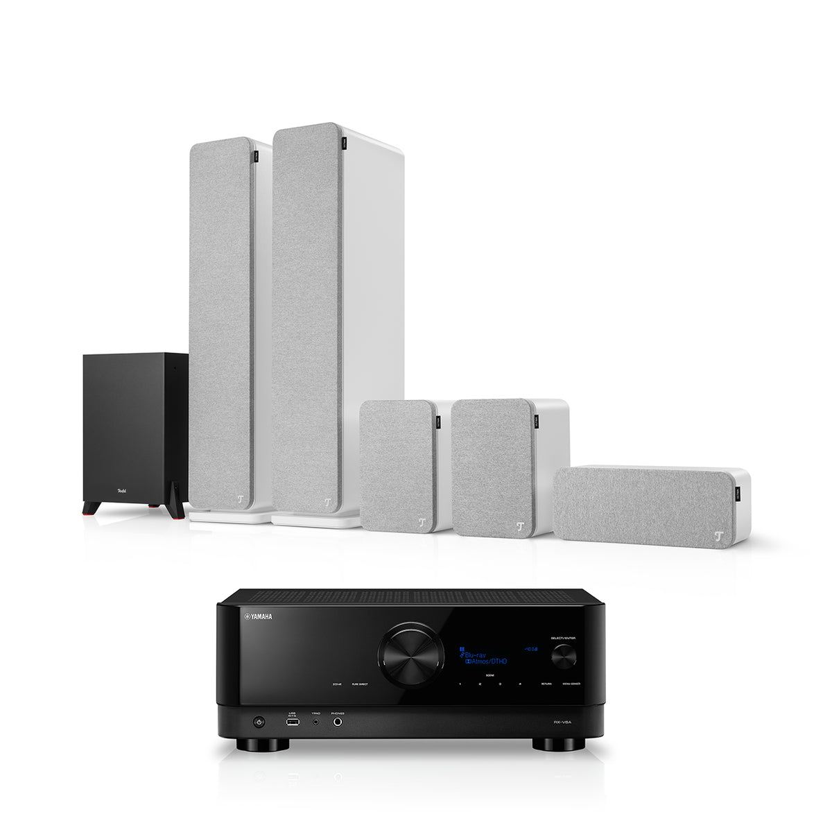 ULTIMA 40 Surround + Yamaha RX-V6A "5.1-Set"