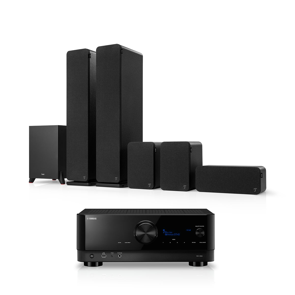ULTIMA 40 Surround + Yamaha RX-V6A "5.1-Set"
